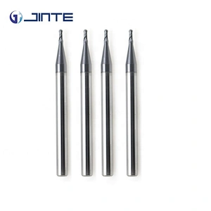 China Cutting Tools  2 Flute Tungsten Carbide Ballnose CNC Milling Cutter R0.75 endmills de carburo