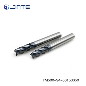 carbide 4F 6mm endmill cnc machine milling cutter 45/55/60/65 hrc end mill