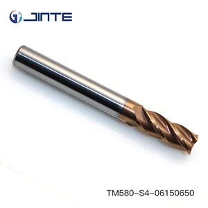CNC indexable cutting tool tungsten solid carbide end mills D6X50