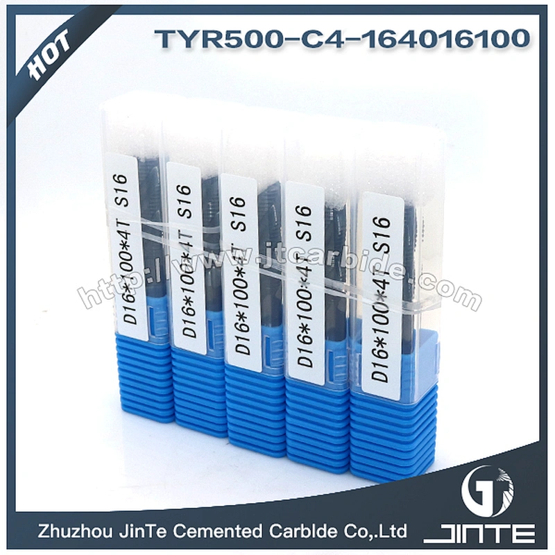 HRC50 indexable end mill for steel roughing processing