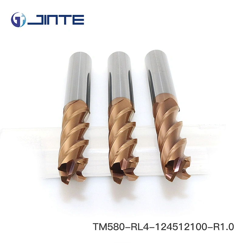 R1.0*12mm end mills 4 flute square HRC58