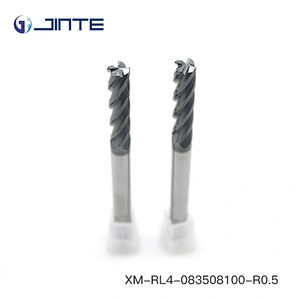 Zhuzhou Factory CNC Milling Cutter Solid Carbide Chamfer End Mill Cutting Tools