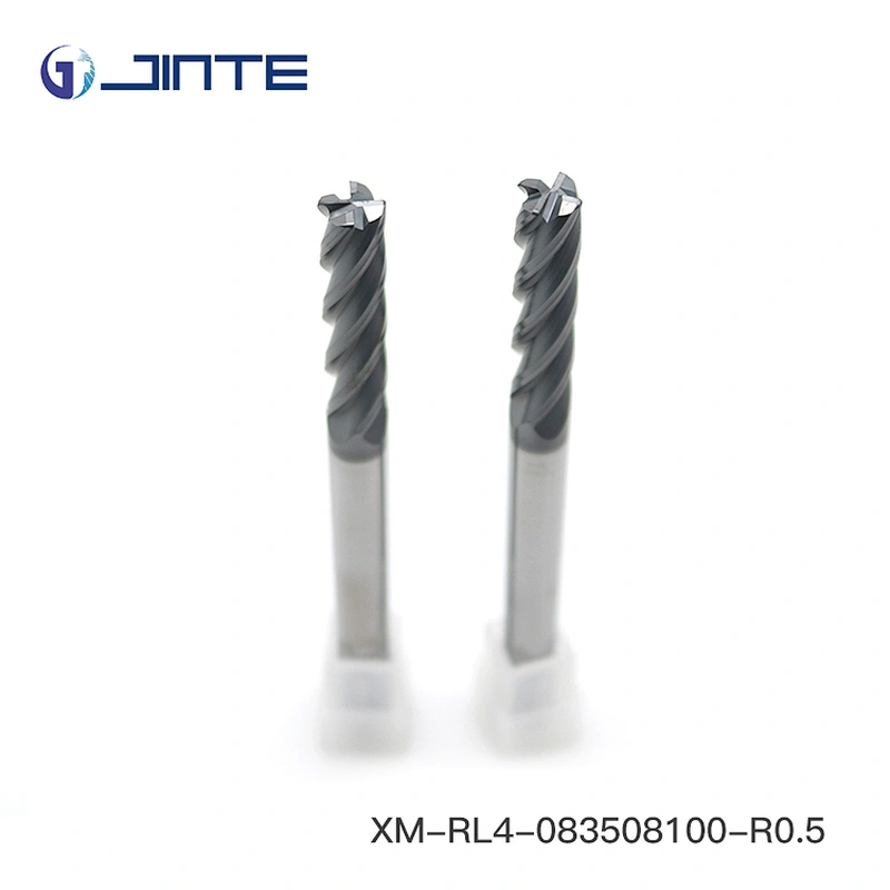 Zhuzhou Factory CNC Milling Cutter Solid Carbide Chamfer End Mill Cutting Tools