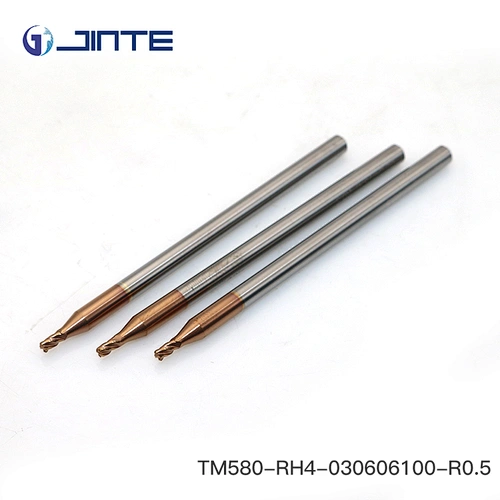 100% raw material carbide end mills 4 flutes 3*50