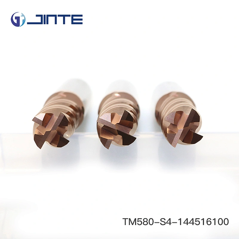 Dia 14X100 Carbide End Mills Milling Cutters HRC58 Flat 4 Flutes