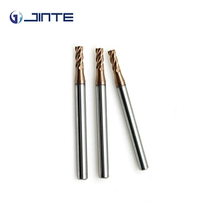 Germany machine cheap price 3mm 4 flute HRC55 cnc cutter tungsten solid carbide endmill bits
