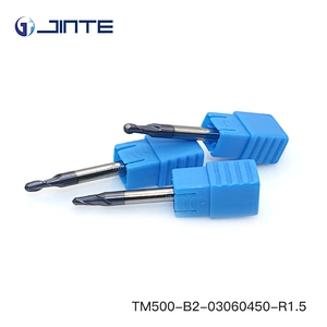 Factory Price Tungsten Carbide 2 Flute Ball Nose End Mill CNC Cutting Tools for Milling Cutter