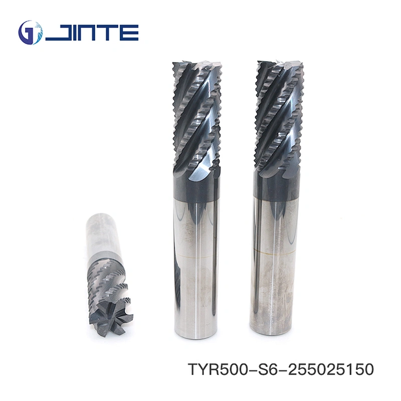 jinte best selling end mills HRC50 indexable end mill for steel roughing processing