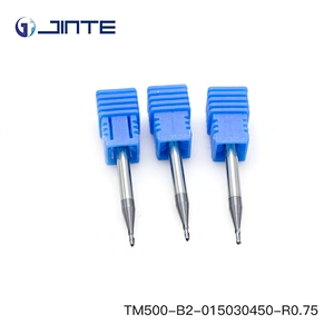 China Manufacturer Round Spherical Milling Cutter  Ballnose 1.5mm Ball Nose Endmill