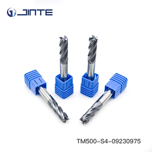 HRC50 degree 4 Flutes/Blades Flat End Mill Cutting Tool for CNC Milling Cutter