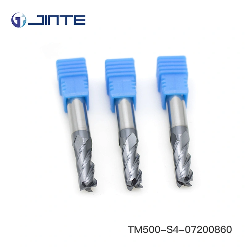 Zhuzhou HRC50 CNC Milling Cutter Solid Carbide End Mill Cutting Tools for Steel D8x60