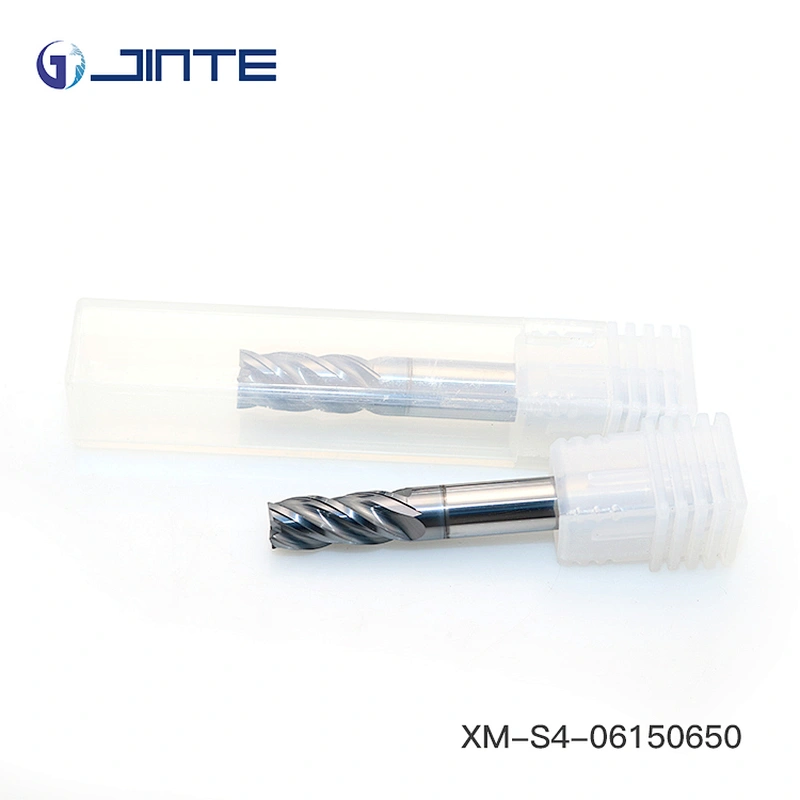 6*50mm 4 flute HRC68 endmill for hard steel machining