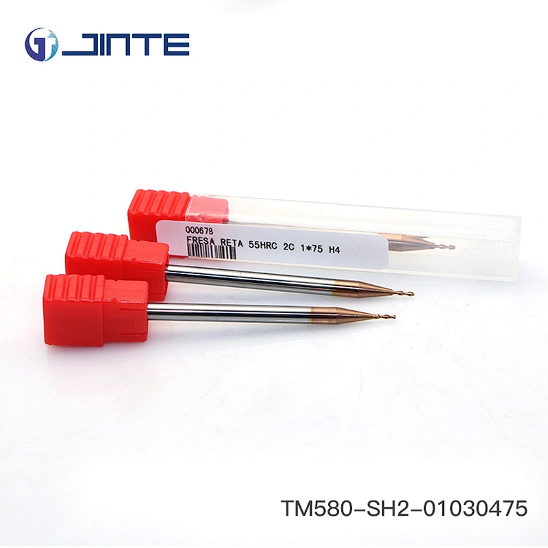 Micro Carbide End mills Extra Long Milling Cutters for Steel Dia1x75