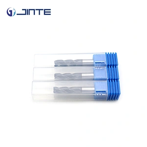 High-performance HRC55 3 Flute Endmill Solid Carbide Square Milling Cutter for Metal