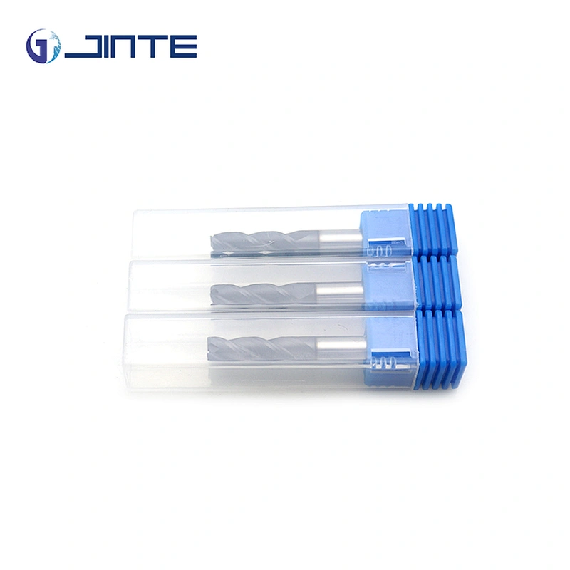 High-performance HRC55 3 Flute Endmill Solid Carbide Square Milling Cutter for Metal