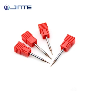 100% factory price solid carbide 4 flutes micro 1mm endmill hrc55 for shot milling