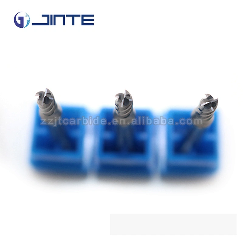 HRC45 4 Flute CNC Milling Bit D3.0*50L*D4 Carbide Endmills for Steel