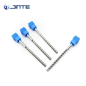 CNC Aluminium Cutting Tools Carbide 3 Flute Endmill Bit