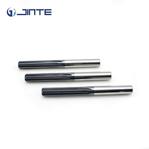 High Performance Solid Carbide 6 Flutes Chucking Reamer with Straight Flute