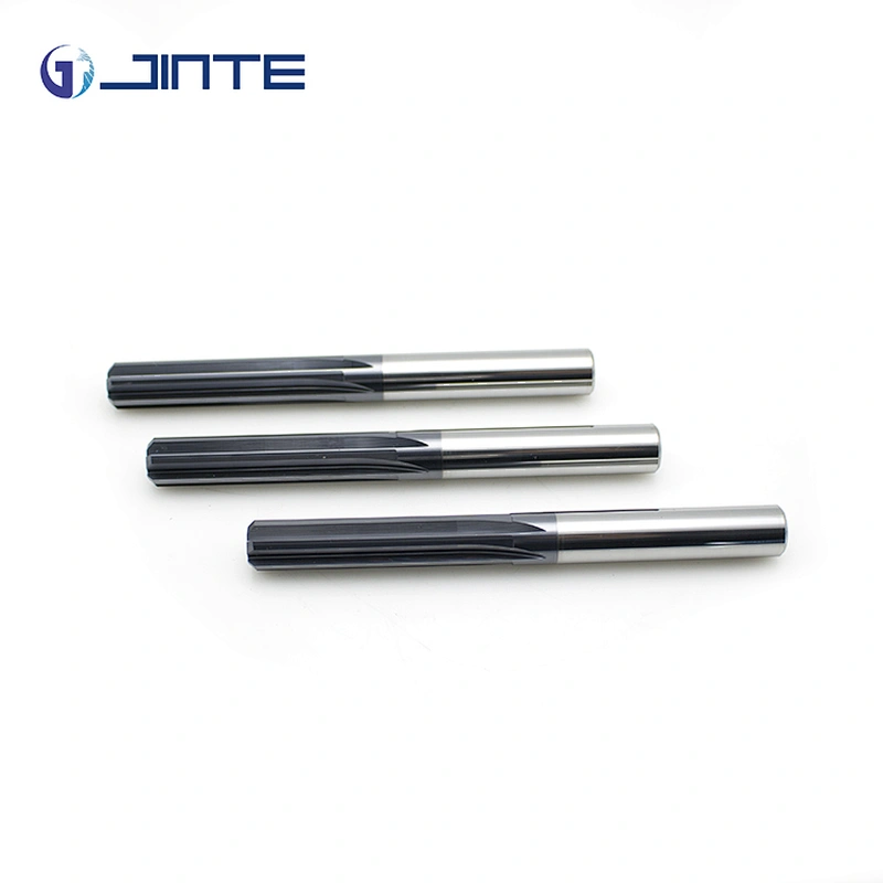 High Performance Solid Carbide 6 Flutes Chucking Reamer with Straight Flute