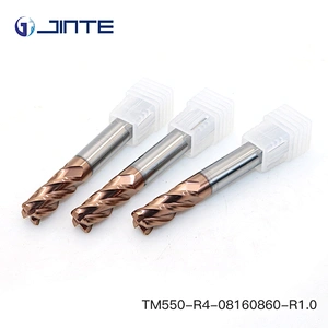 Tungsten Carbide End Mills/CNC Milling Tools/4 Flutes Carbide End mills