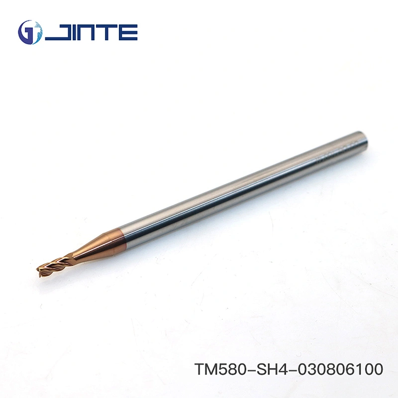 Milling Cutters 4 Flutes Solid Carbide End Mills Extra Long Cutting Tools Dia3x100
