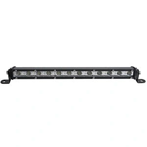 18W, 36W, 54W, 72W, 90W, 108W, 144W  Single Row IP67 Slim  LED Light Bar for Cars, Jeep, 4X4, Trucks