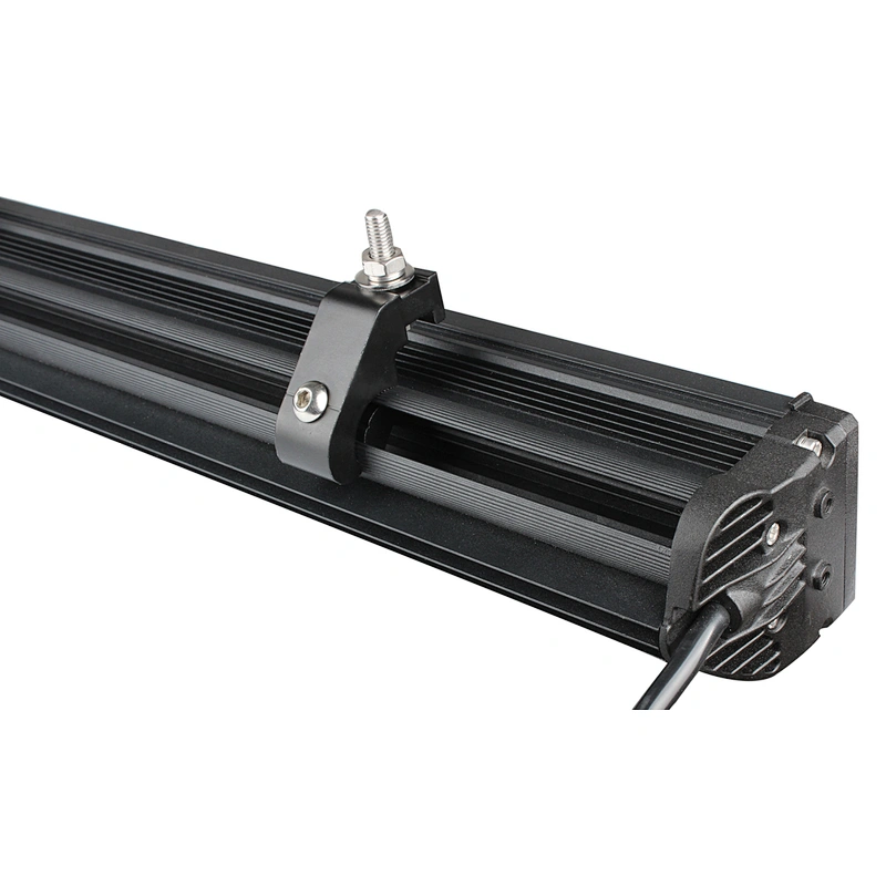 10W LatticePower LED light bar with Amber DRL ,IP68 waterproof with breather,3 Years warranty