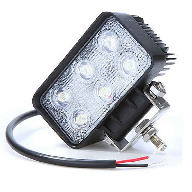 4.5'' Square 10-30v 1200LM  18W LED Work Light Offroad