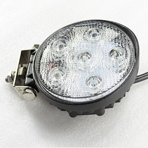 18W 1200LM, 10-32V, IP68, Spot/Flood  Round Led Work Light 4X4 offroad, jeep. car, truck