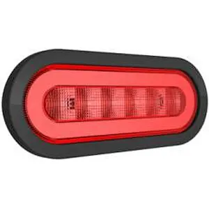 LED Trailer Tail Light, Rear Combination Lamp, Brake/Turn Signal Light, RED/ AMBER