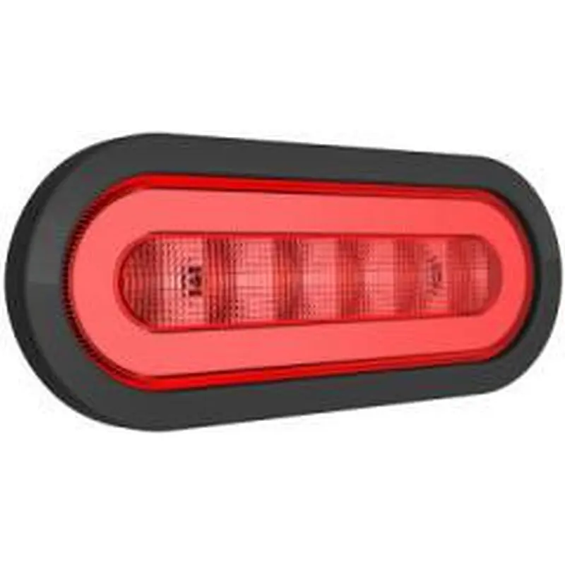 LED Trailer Tail Light, Rear Combination Lamp, Brake/Turn Signal Light, RED/ AMBER