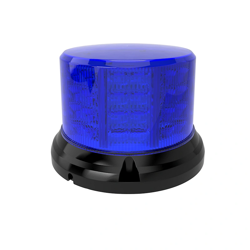 169.2 X 109.9 MM LED BEACON, 15 FLASH PATTERNS, MAGNET OR SCREWS MOUNT, WITH ECE R65,ECE R10,SAE J845 Class 2