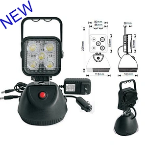 15W echargable Magnetic Work Light