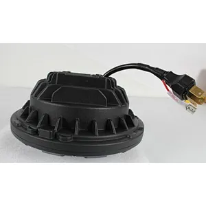 60W 7inch halo harley davidson fog Light /Angel Eyes 6000K, IP68