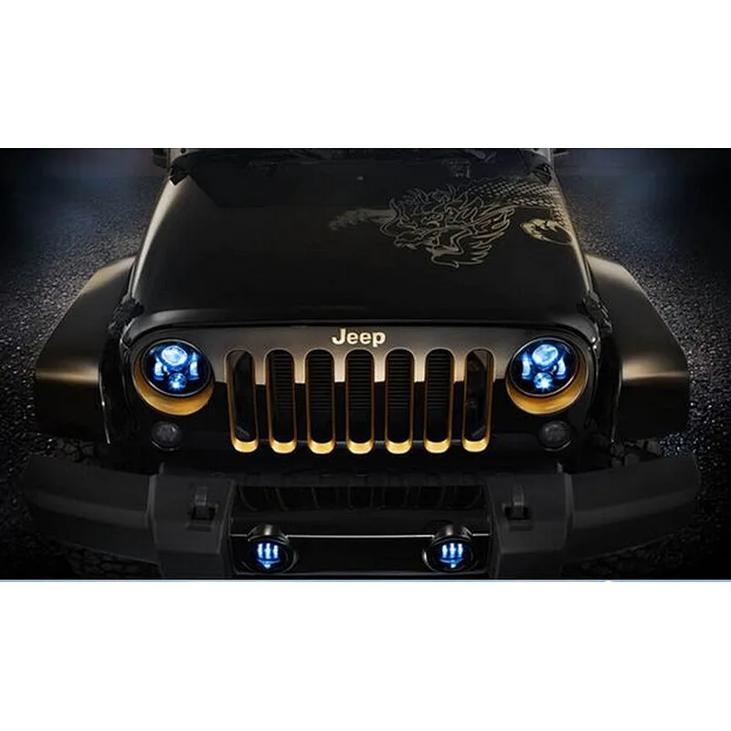 30W  （4.5inch halo harley davidson fog Light /Angel Eyes）