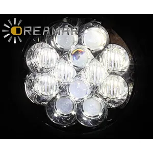 60W 7inch halo harley davidson fog Light /Angel Eyes 6000K, IP68