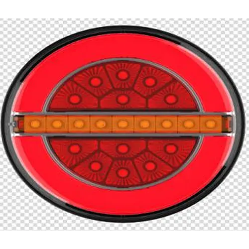 LED Tail Light, Round Trailer Tail light,  Turn Signal/Tail/Brake light/Reversing light/Fog light WITH ECE, EMC R10 R7 R6 R23 R28 DOT:FMUSS 108