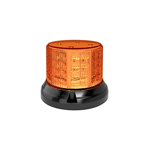 112 X 86.4 MM LED BEACON, 15 FLASH PATTERNS, MAGNET OR SCREWS MOUNT  WITH ECE R65,ECE R10,SAE J845 Class 2