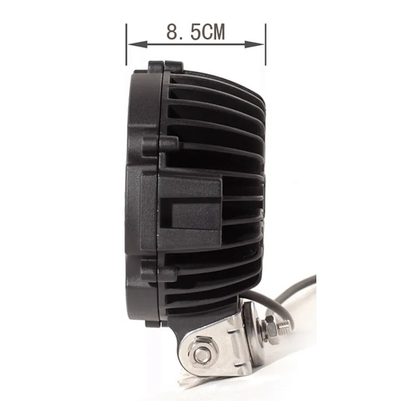 51W CREE 9-32V Round IP68 6500K Led Work Light for off road Jeep, truck.