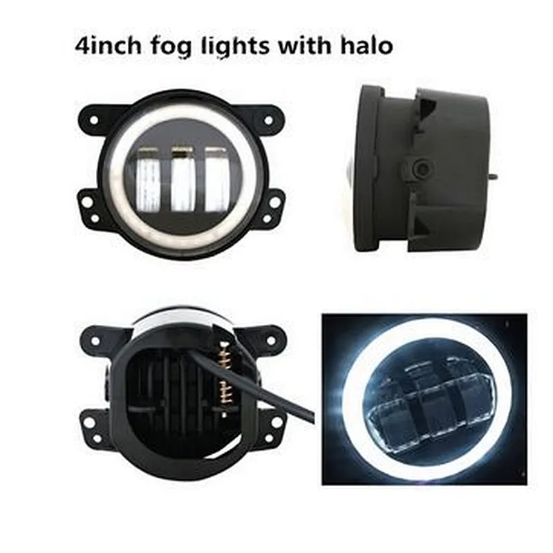 30W  （4.5inch halo harley davidson fog Light /Angel Eyes）