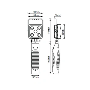 15w Rechargable Magnetic Work Light