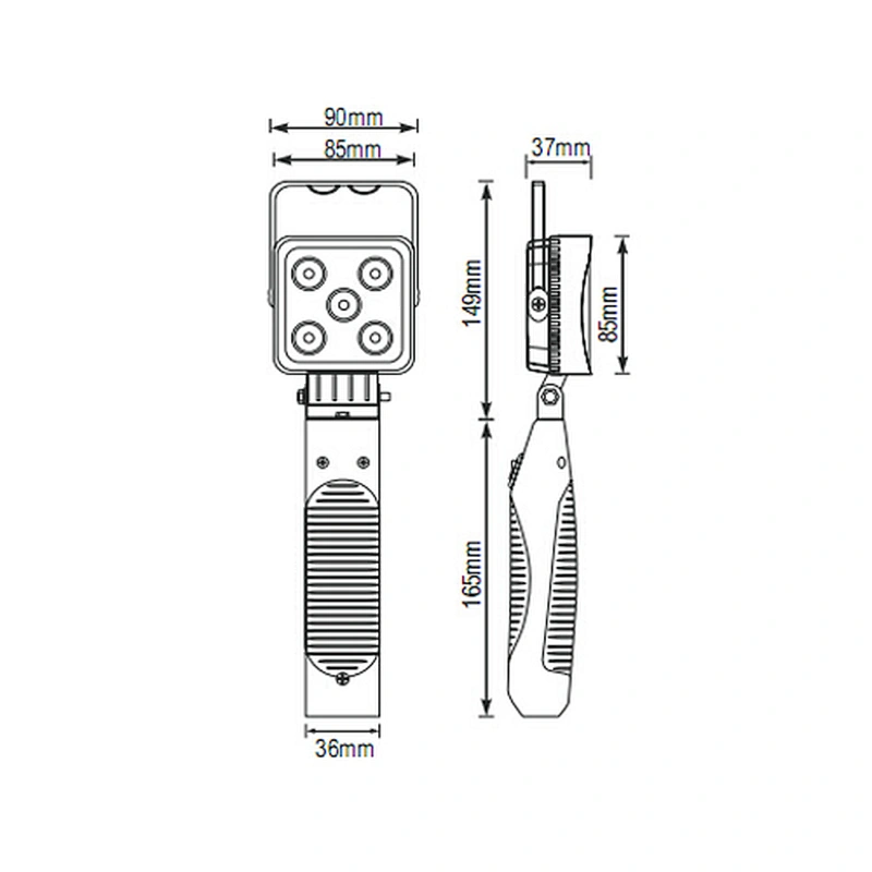 15w Rechargable Magnetic Work Light