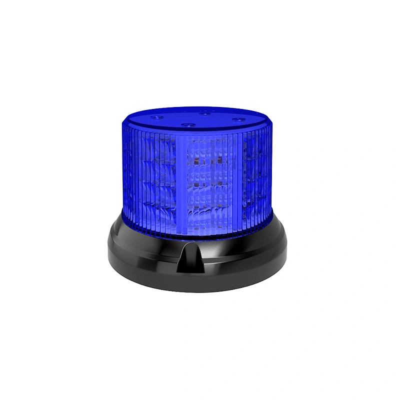 112 X 86.4 MM LED BEACON, 15 FLASH PATTERNS, MAGNET OR SCREWS MOUNT  WITH ECE R65,ECE R10,SAE J845 Class 2