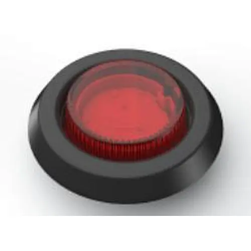 LED Tail Light, Round Trailer Tail light With ECE:R91 EMC:R10 DOT:FMUSS 108,  red/White/Amber
