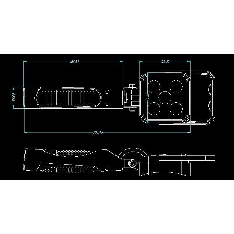 15w Rechargable Magnetic Work Light