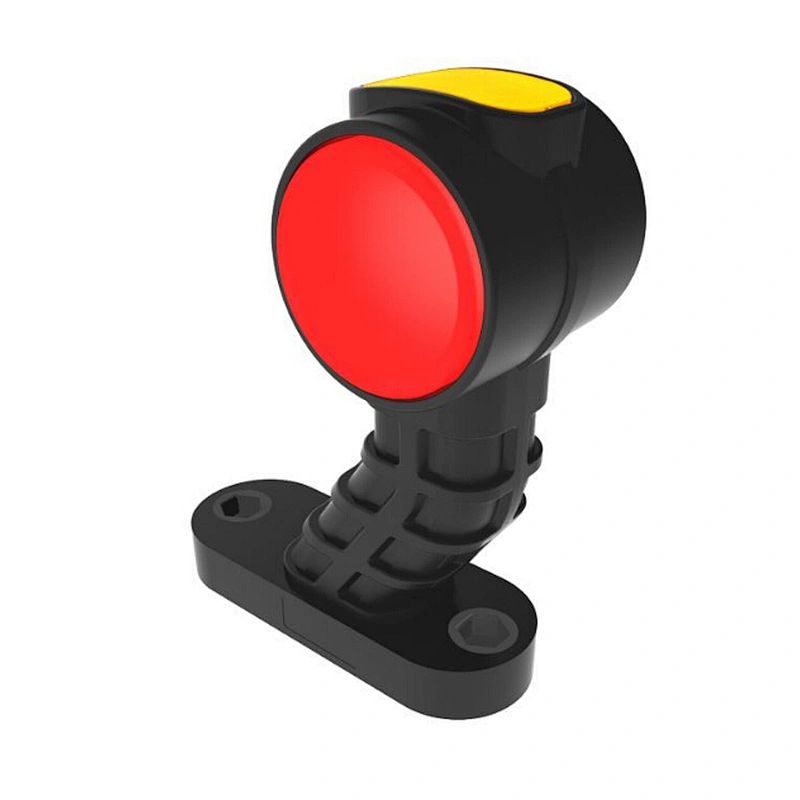 LED Maker light Clearance Lamp, LED Ending Outline Stalk Marker Light BS/PC Black Housing, PMMA Lens, EPDM Arm 180°