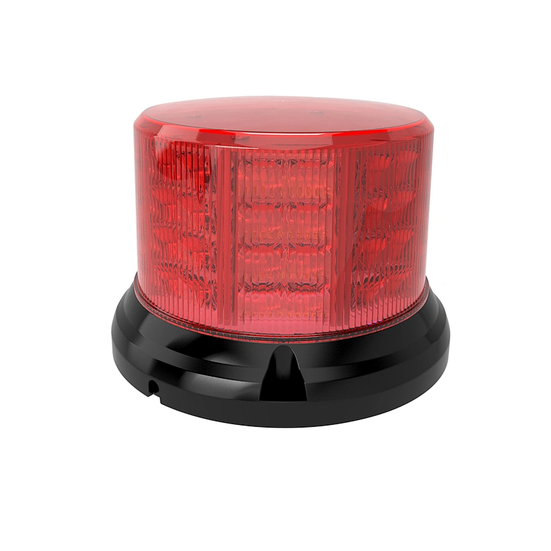 169.2 X 109.9 MM LED BEACON, 15 FLASH PATTERNS, MAGNET OR SCREWS MOUNT, WITH ECE R65,ECE R10,SAE J845 Class 2