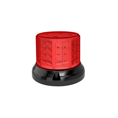 112 X 86.4 MM LED BEACON, 15 FLASH PATTERNS, MAGNET OR SCREWS MOUNT  WITH ECE R65,ECE R10,SAE J845 Class 2