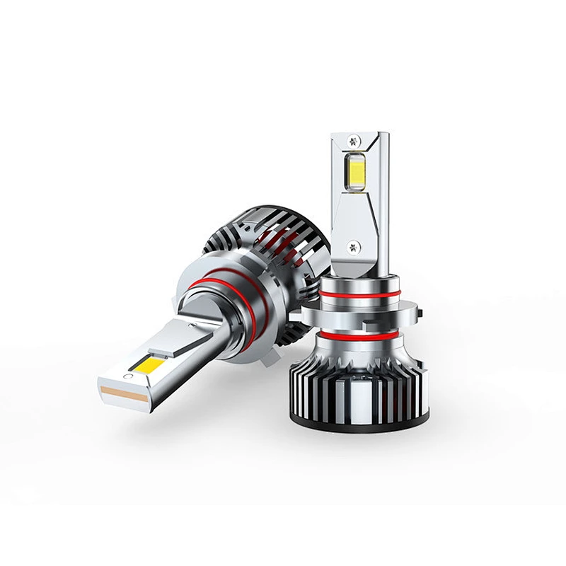 55W 16000lm 3 Colors EMC Built in Canbus IP68 Auto LED Headlight H1 H3 H4 H7 H11 H13 9005 C6 LED Headlight for Car Vehicles, Truck